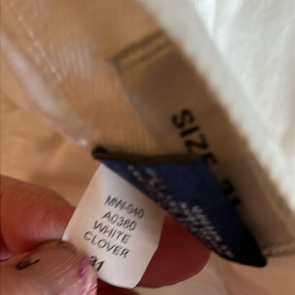 Madewell Rivet and Thread distressed high rise straight leg jeans size 31 - Picture 9 of 9